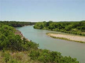 The sweet Llano River in Texas