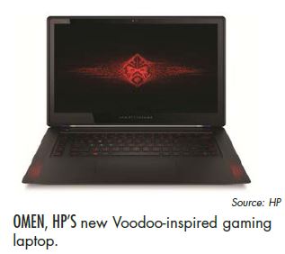 OMEN, HP’S new Voodoo-inspired gaming laptop.